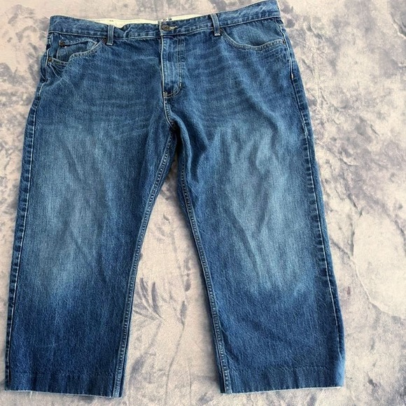 Tommy Hilfiger Other - Tommy Hilfiger Relaxed Freedom Jeans 42x30 Medium Wash 100% Cotton 5 Pocket Men